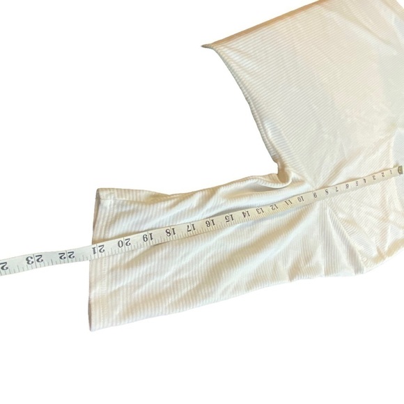 Segments Essentials for Women  White Modal Blend Ribbed Top Size XXL - Picture 6 of 8